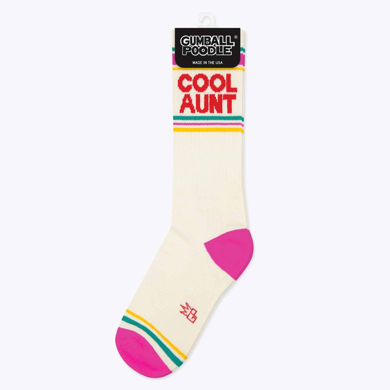 Gumball Poodle - Cool Aunt Gym Crew Socks - Jennie Dots 