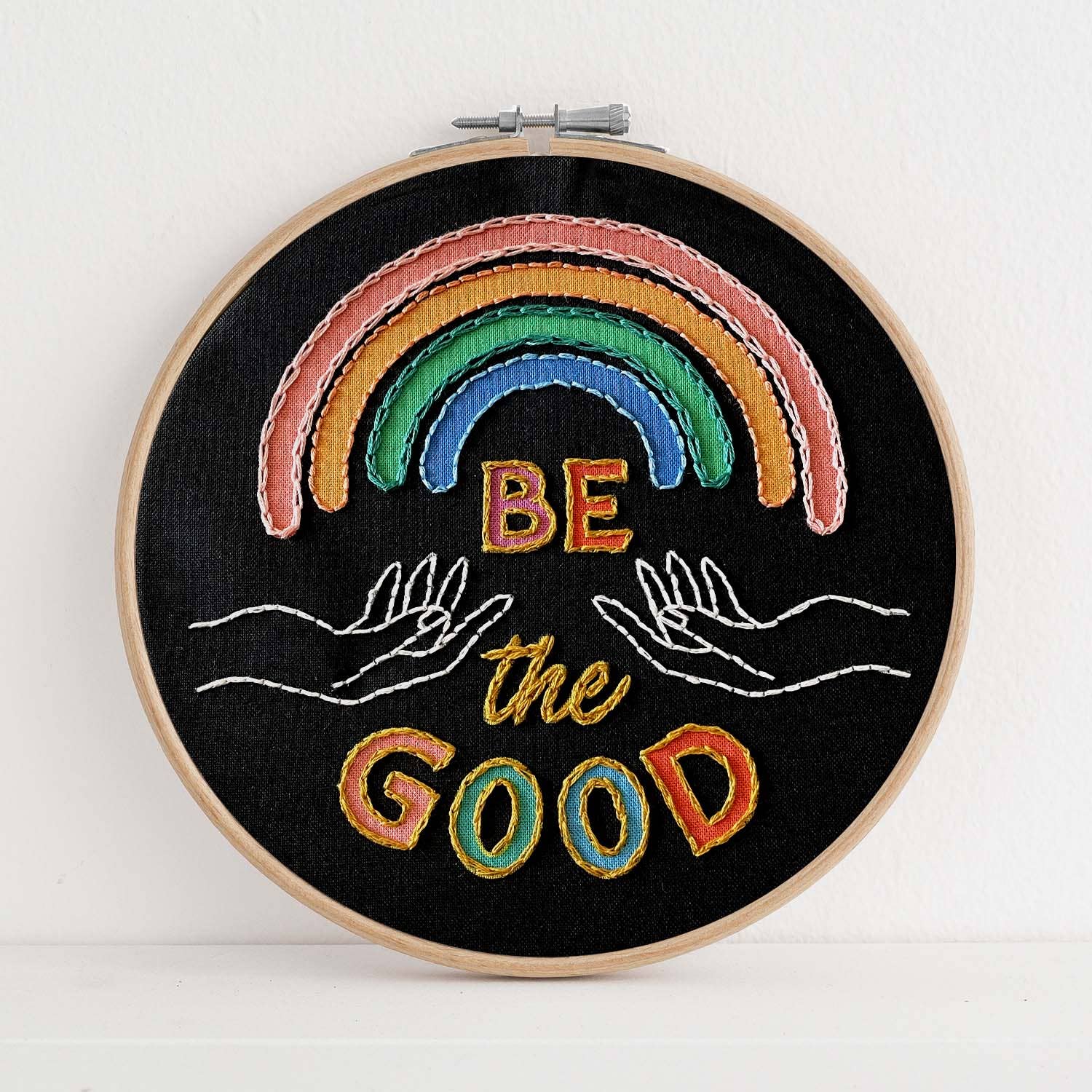Antiquaria - Be the Good Premium Embroidery Kit, 6 inch