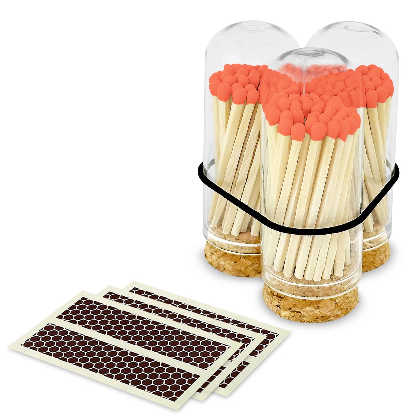 2" Matches + Mini Cloche - Colors of Your Choice + Strikers