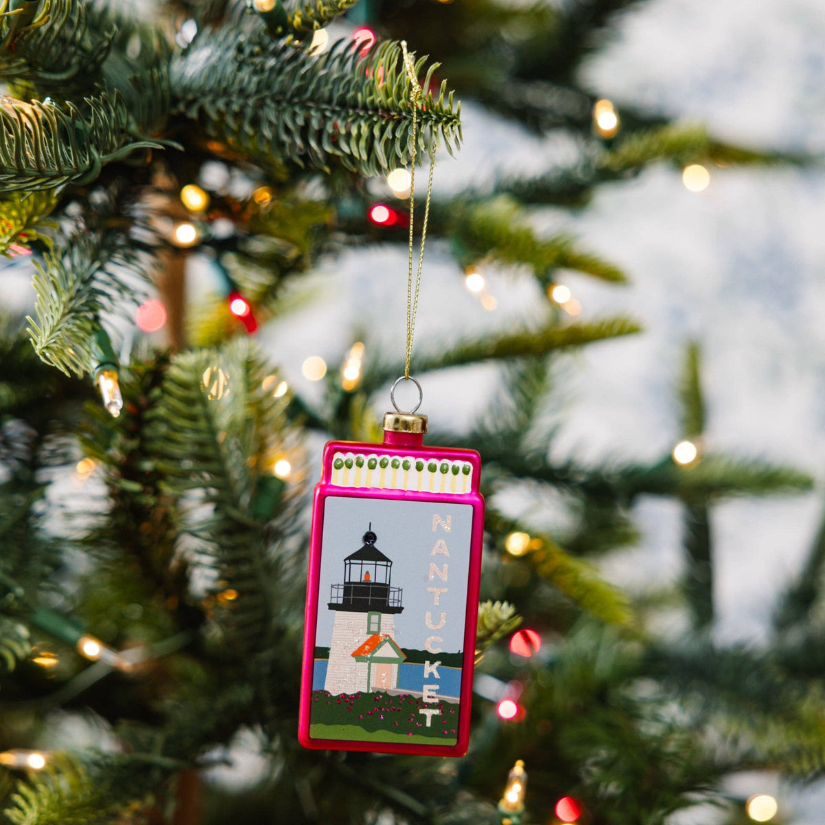 Furbish Studio - Matchbook Ornament - Nantucket