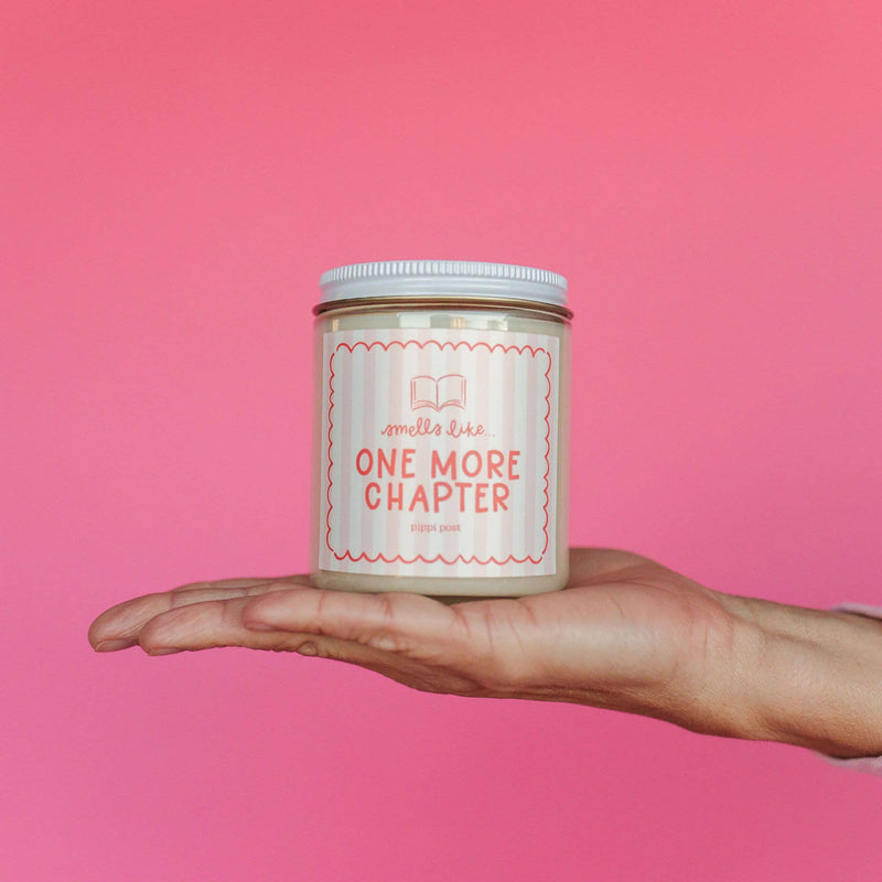 Pippi Post - One More Chapter Scented Soy Hand-Poured Candle