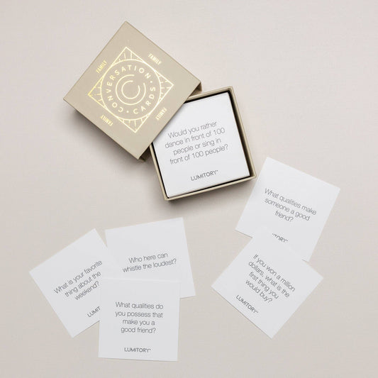 Lumitory - Family Conversation Cards - Jennie Dots