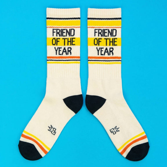 Gumball Poodle - Friend Of The Year Gym Crew Socks - Jennie Dots
