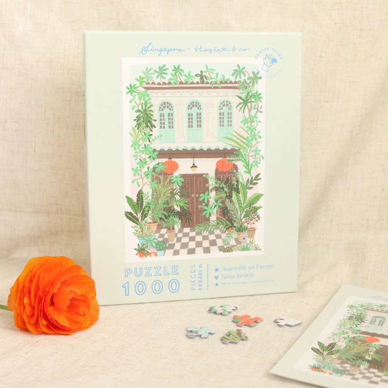 La Petite Épicerie - Singapore puzzle by Hoglet&Co - 1000 pieces