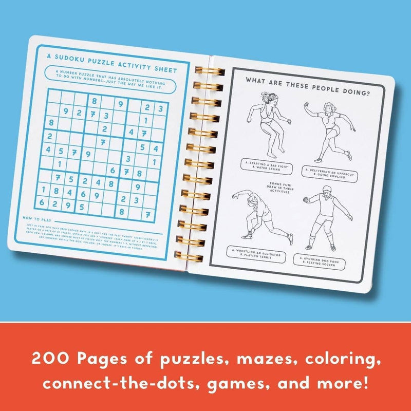 Brass Monkey Beyond Bored Activity Book