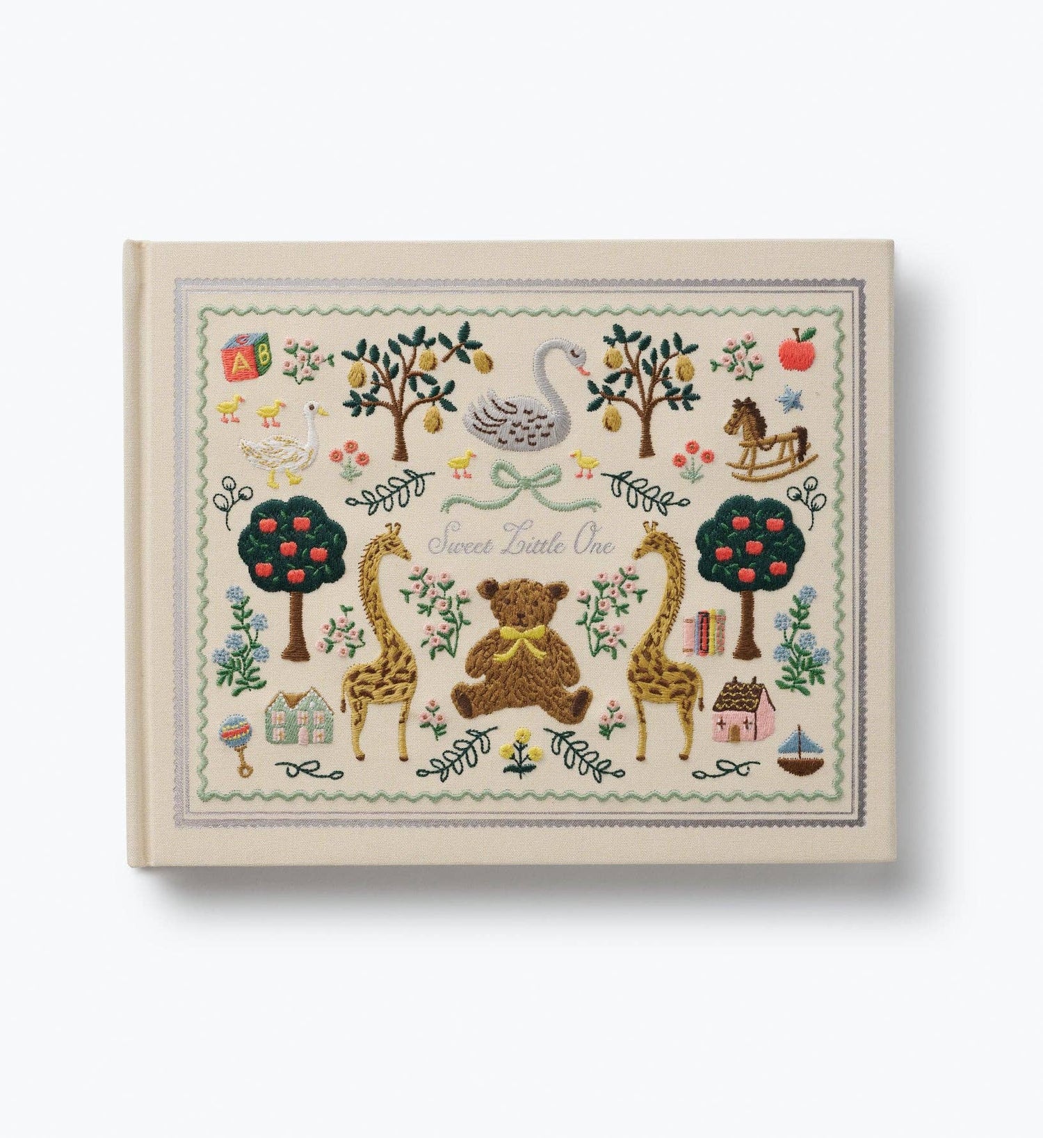 Rifle Paper Co. - Storybook Embroidered Baby Book