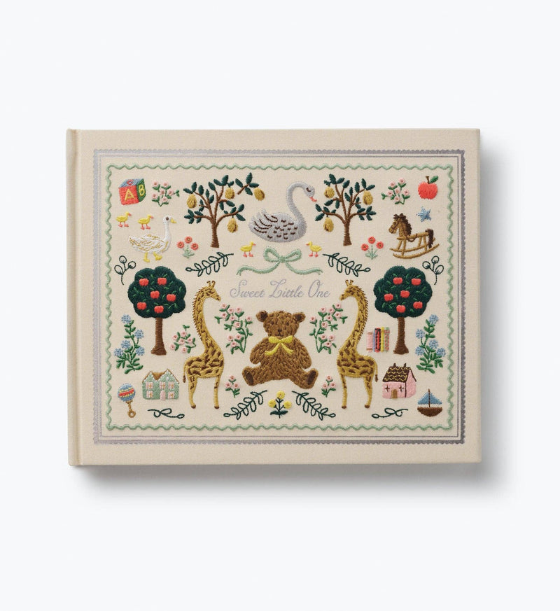 Rifle Paper Co. - Storybook Embroidered Baby Book