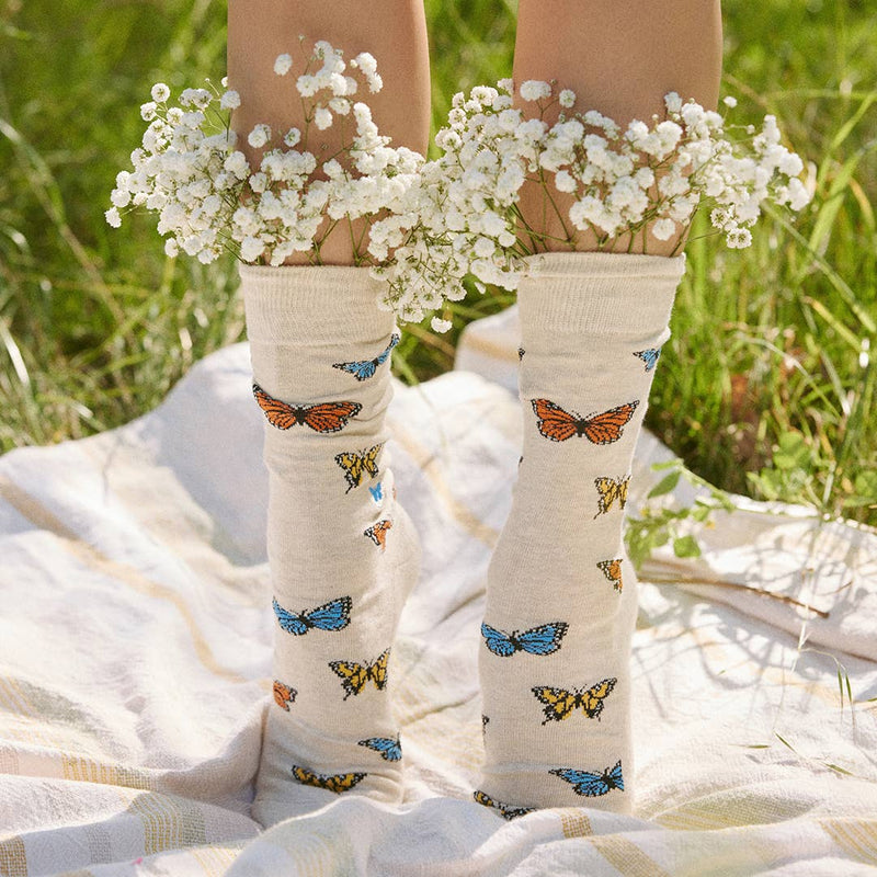 Socks that Protect Butterflies - Jennie Dots 