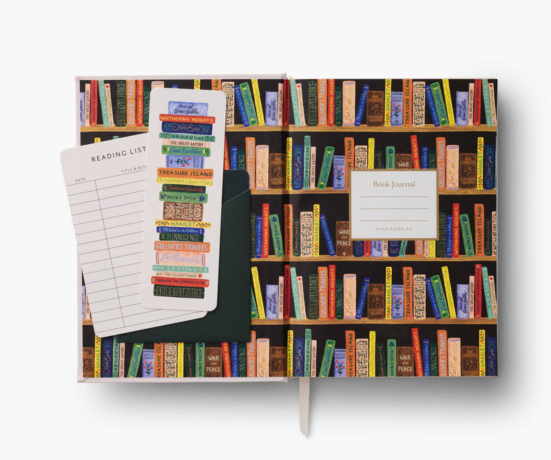 Rifle Paper Co. - Book Club Embroidered Book Journal