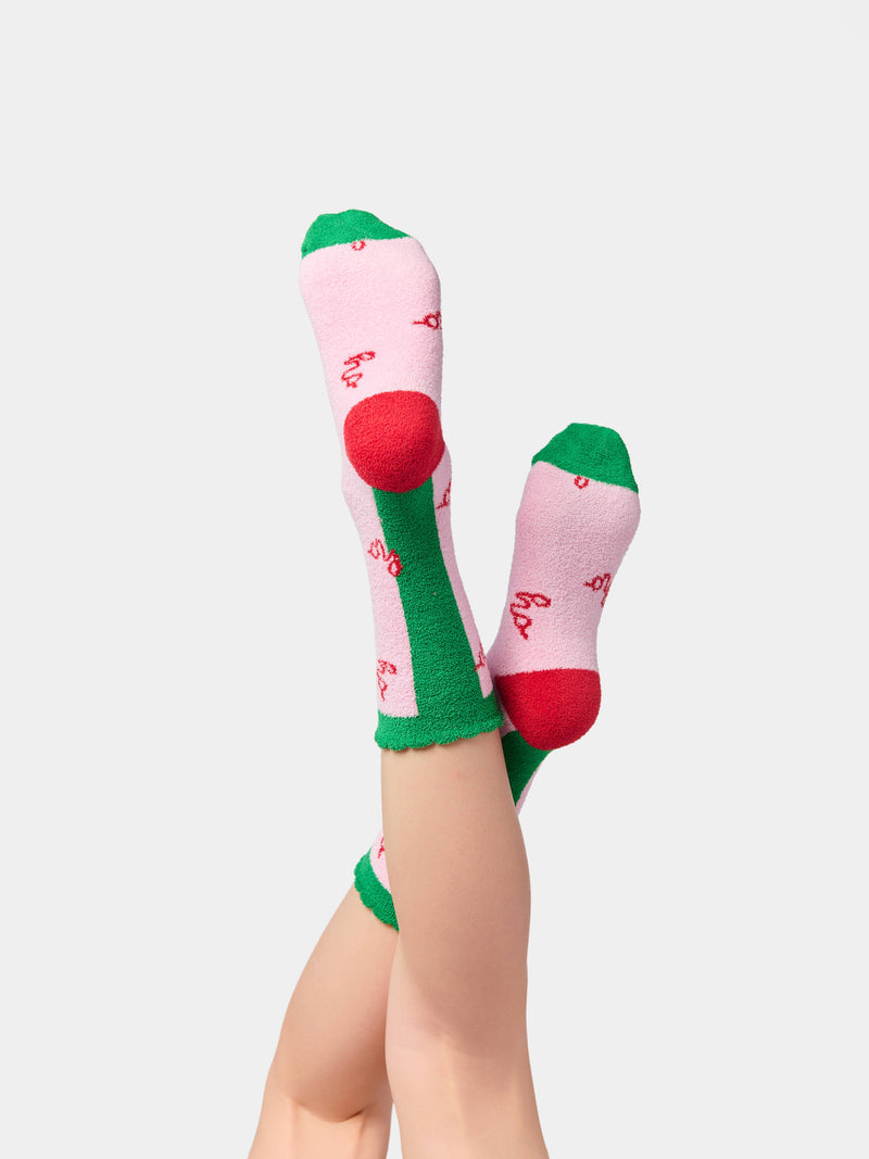Shiraleah - Ho Ho Ho Cozy Socks