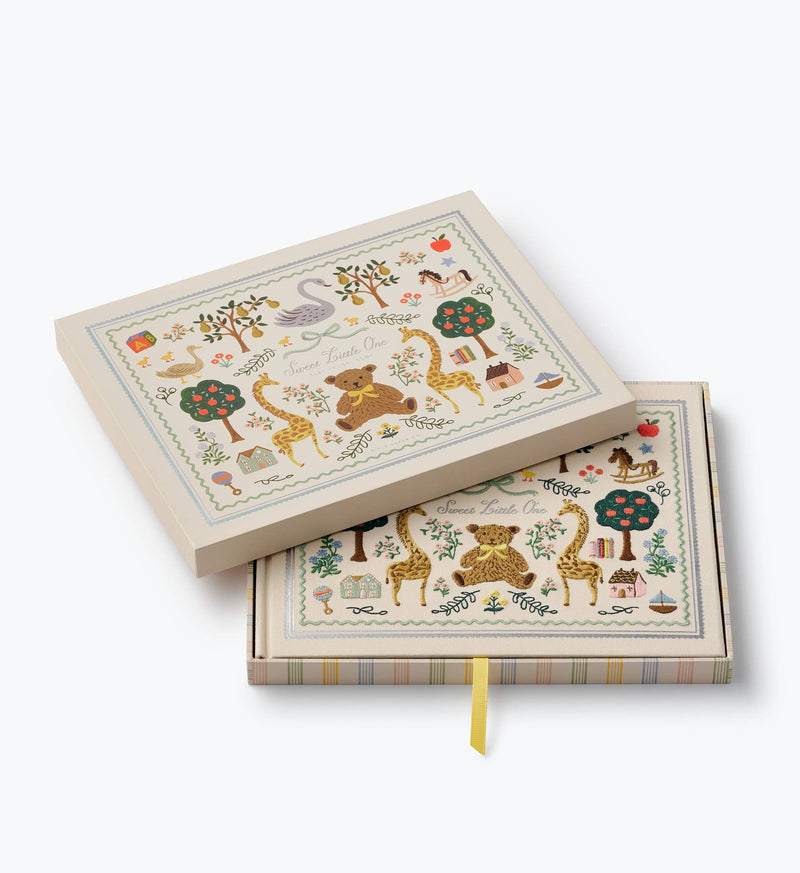Rifle Paper Co. - Storybook Embroidered Baby Book