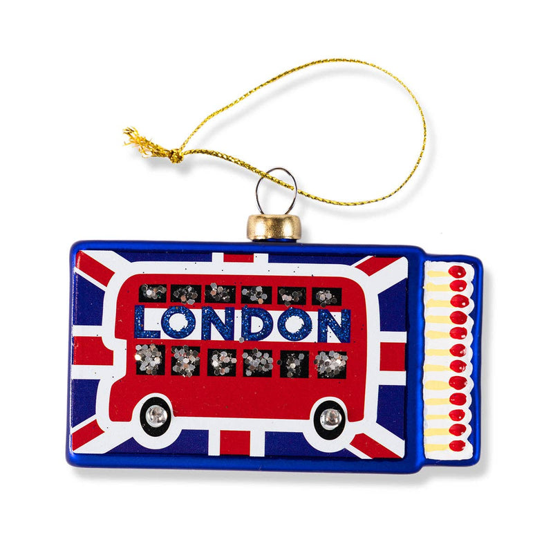 Furbish Studio - Matchbook Ornament - London