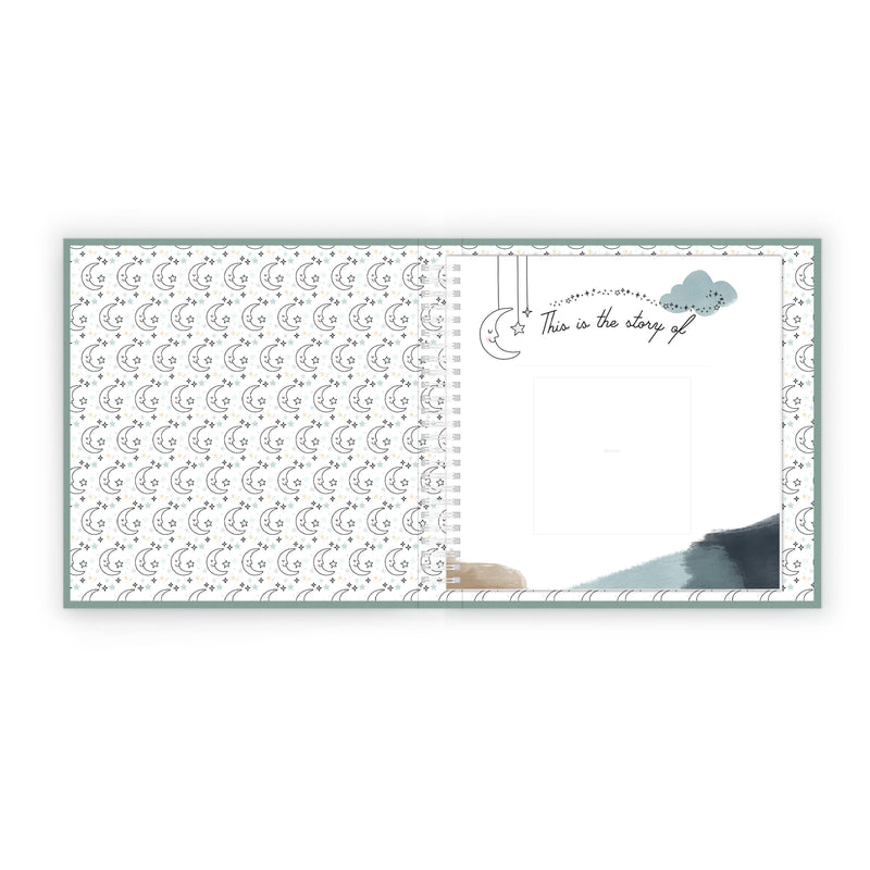 Lucy Darling - Celestial Skies Luxury First Year Baby Memory Book