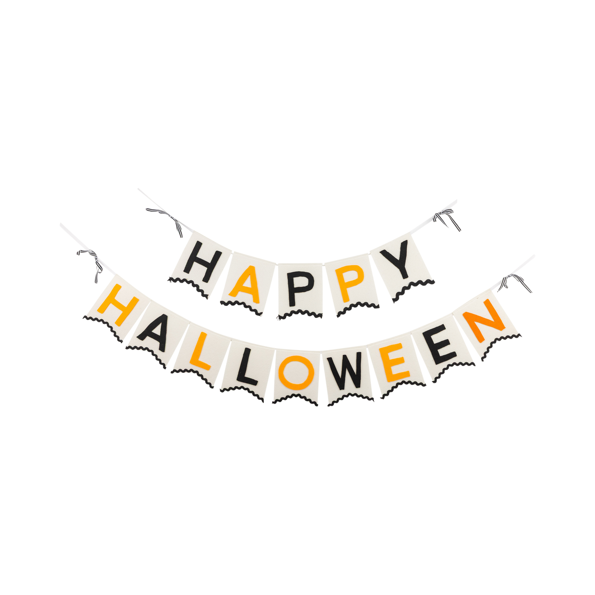 My Mind’s Eye - Felt Happy Halloween Banner