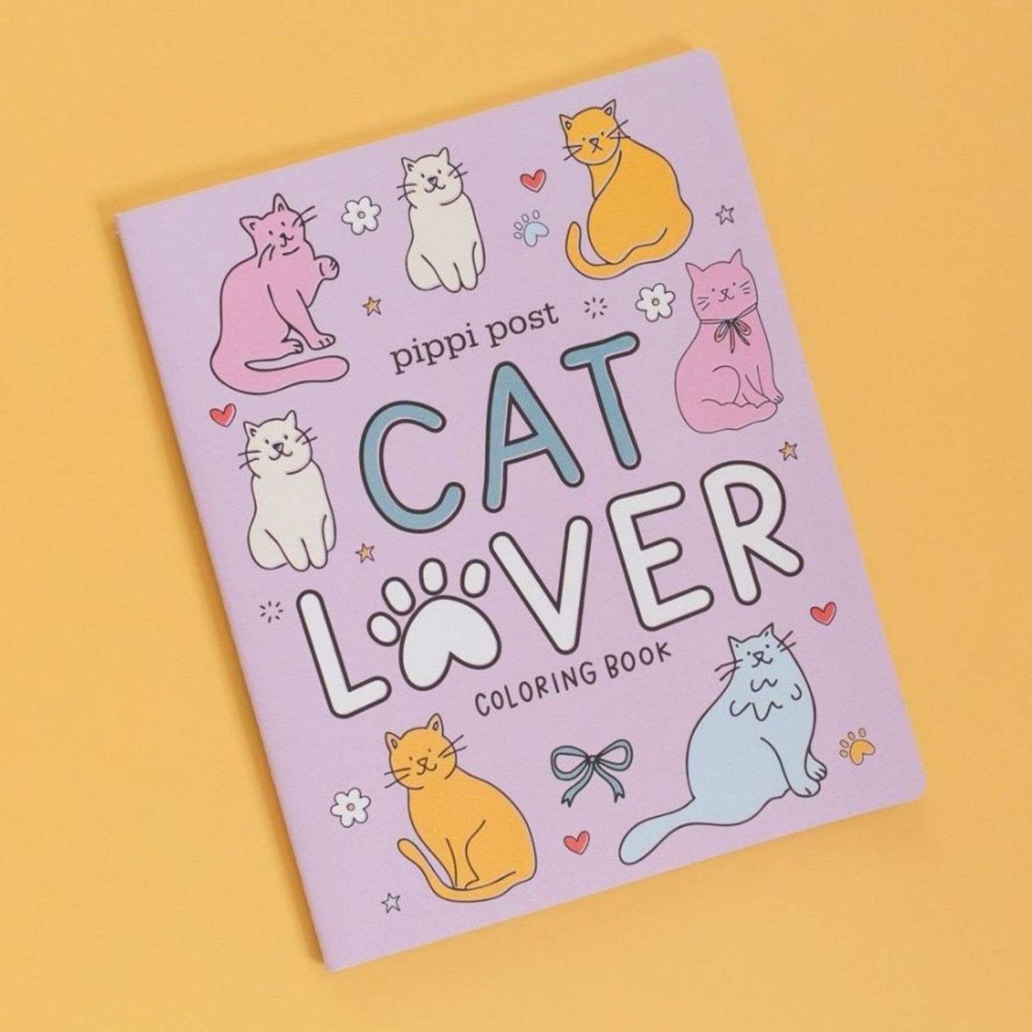 Pippi Post - Cat Lover Coloring Book