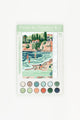 Elle Crée (She Creates) - Riviera Romp Paint-by-Number Kit - Jennie Dots 