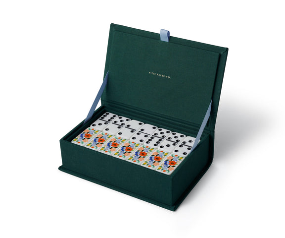 Rifle Paper Co. - Strawberry Fields Dominoes Set - Jennie Dots