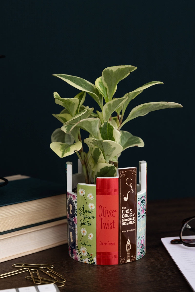 Steel Mill and Co. - Desk Pot, Classic Books