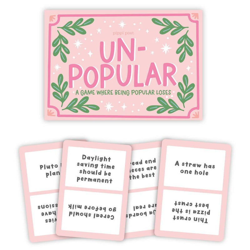 Pippi Post - Unpopular Game – Opinions & Hot Takes Party Card Game