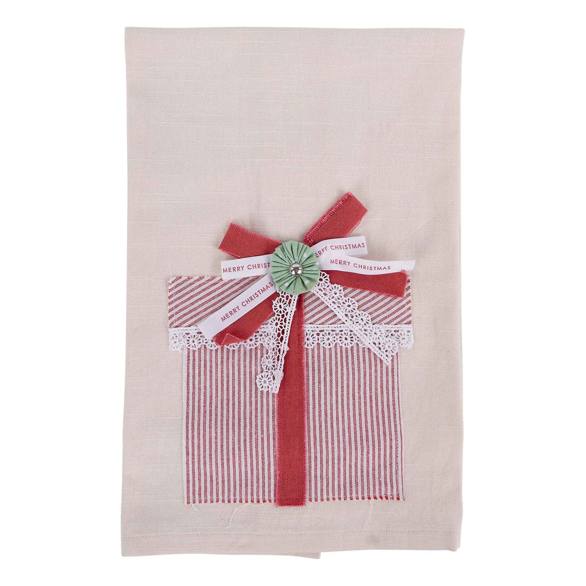 Glory Haus - Merry Christmas Present Tea Towel