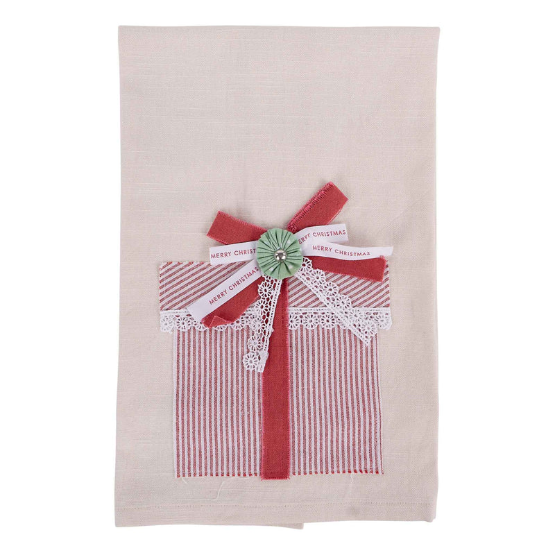 Glory Haus - Merry Christmas Present Tea Towel