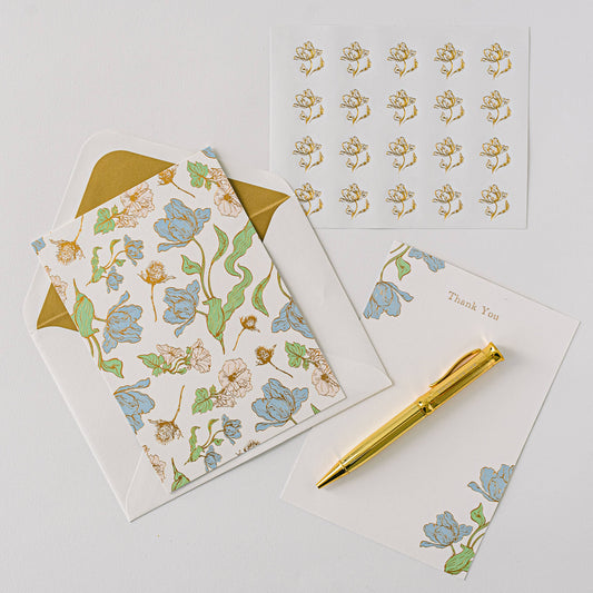 Good Juju Ink - Les Fleurs Parisiennes Luxury Thank You Set