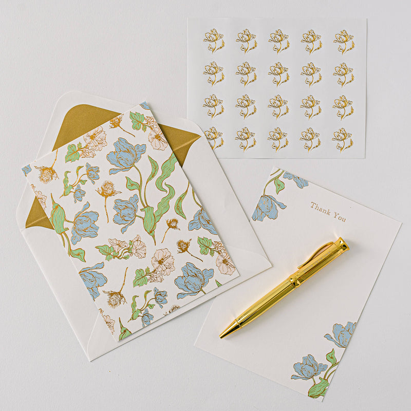 Good Juju Ink - Les Fleurs Parisiennes Luxury Thank You Set