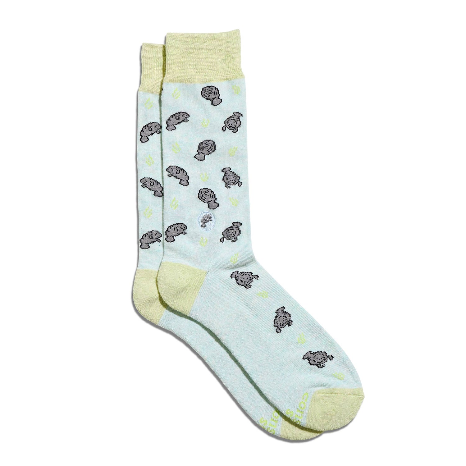 Socks that Protect Manatees - Jennie Dots 