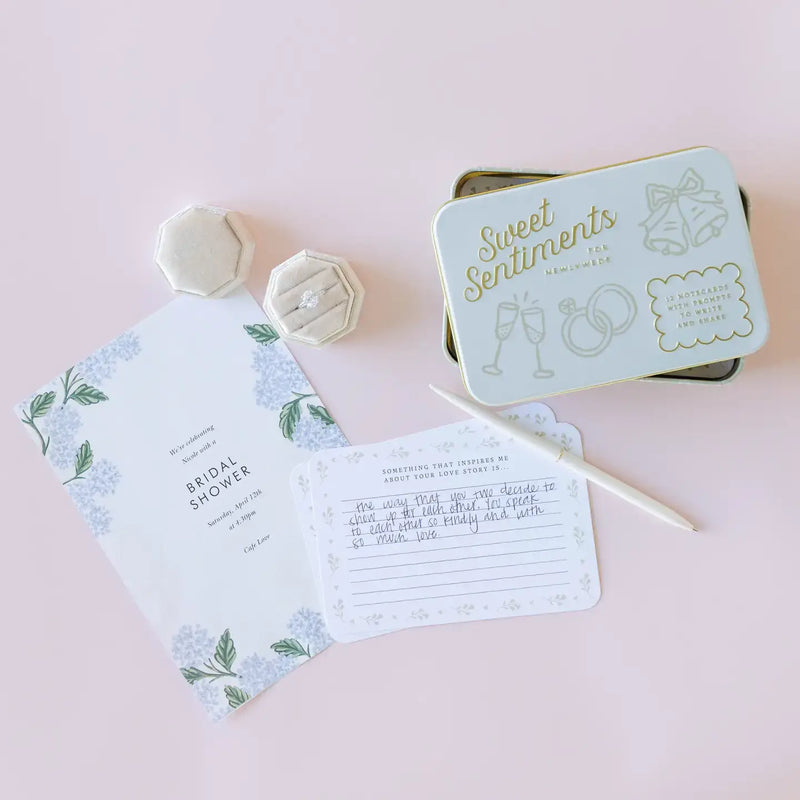 Sweet Sentiments for the Newlyweds - Jennie Dots 