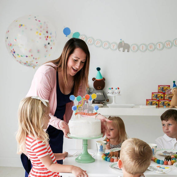Lucy Darling - Party Animal Baby Birthday Party Kit - Jennie Dots