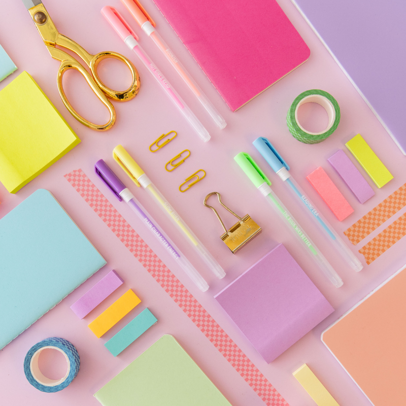 Jollity & Co. + Daydream Society - Book Club Scented Gel Pens