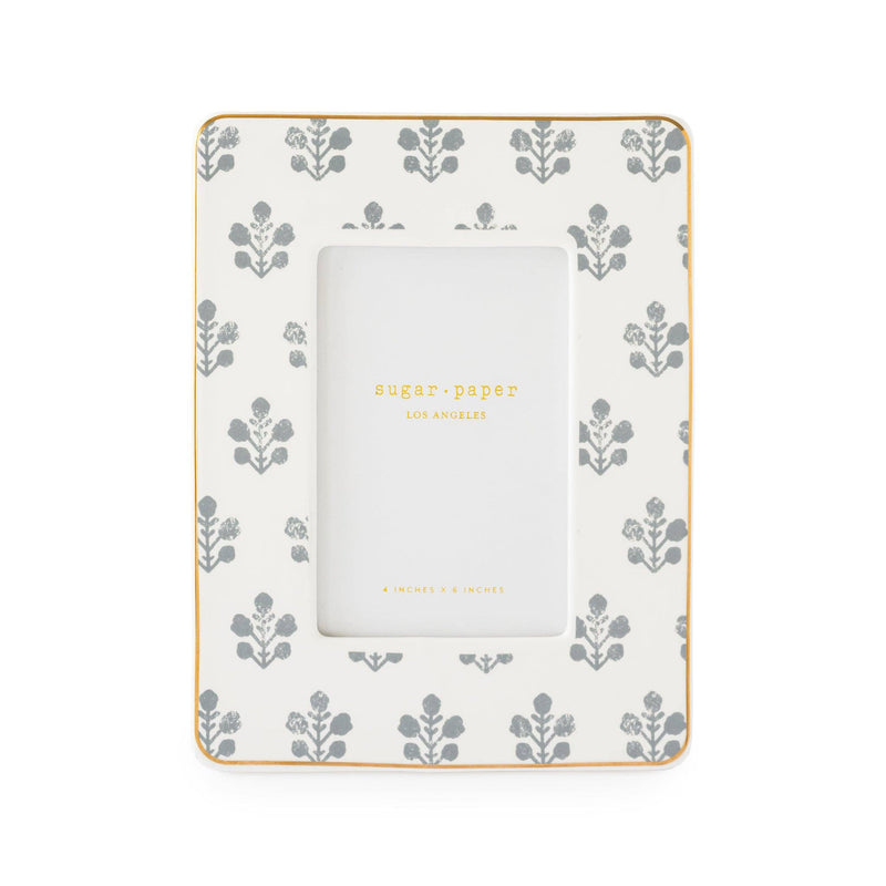 Sugar Paper - Picture Frame, Slate Floral