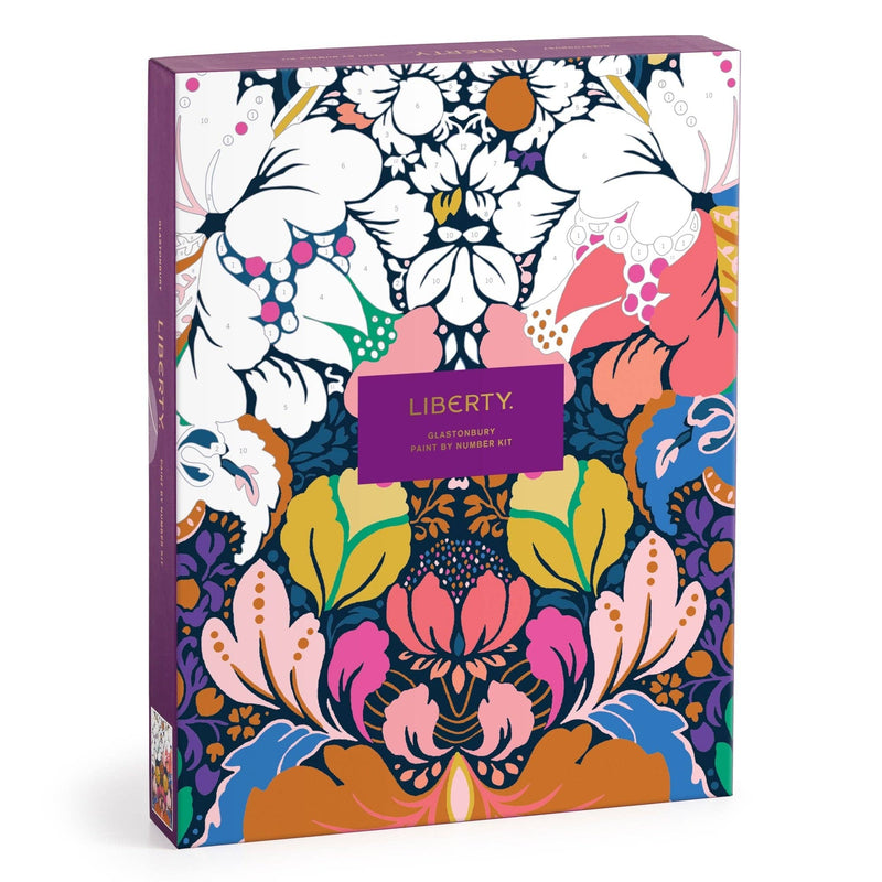Chronicle Books - Liberty 9 x 12 Paint by Number Kit Glastonbury