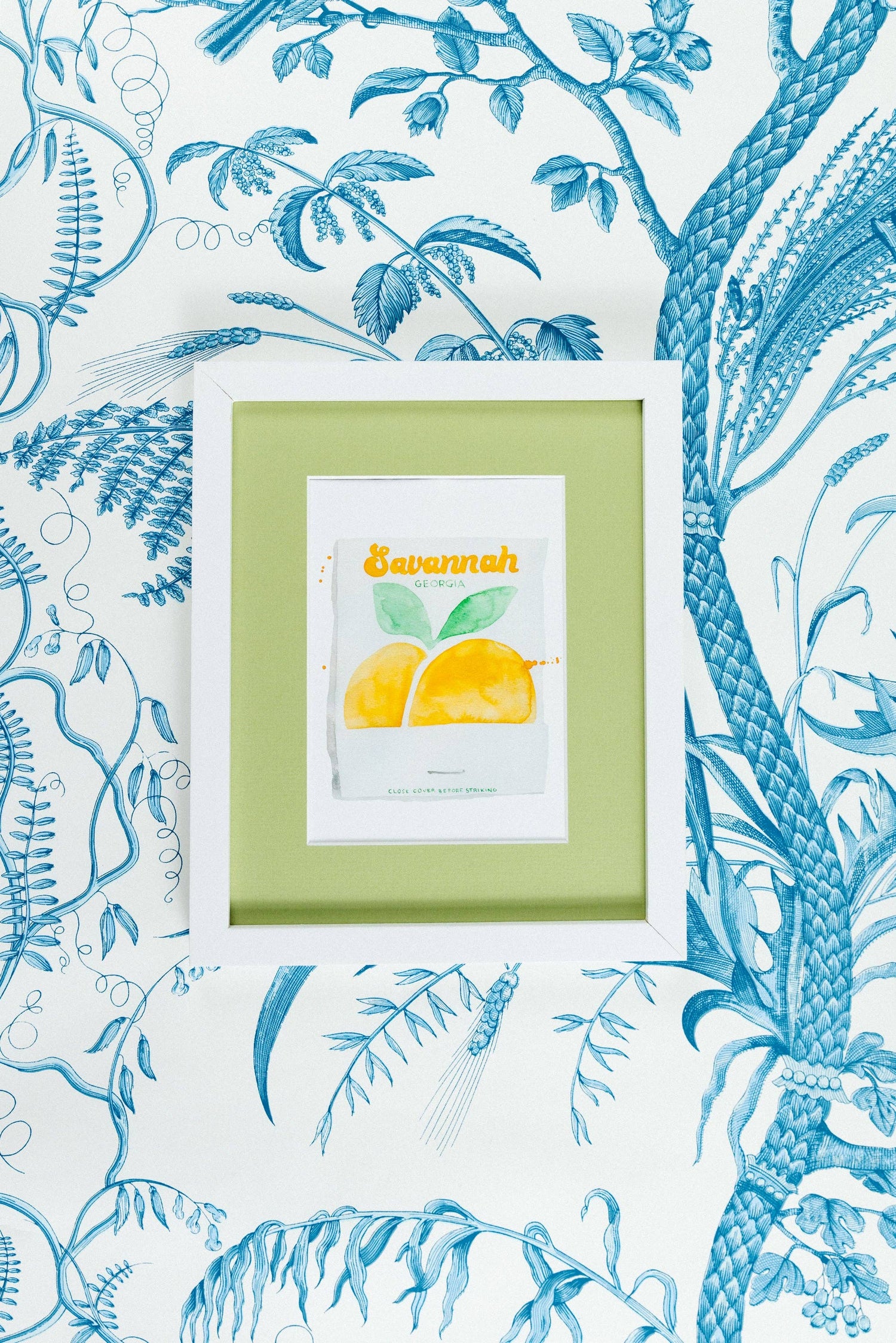 Furbish Studio - Savannah Matchbook Art Print