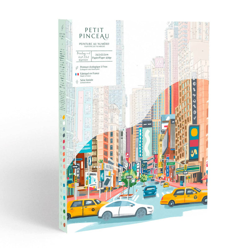 La Petite Épicerie - Paint kit by number - New York - Broadway and West 53rd