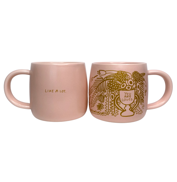 You Are Loved Mug by People I Have Loved - Jennie Dots 