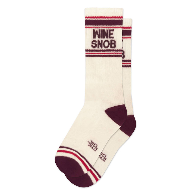 Gumball Poodle - Wine Snob Gym Crew Socks