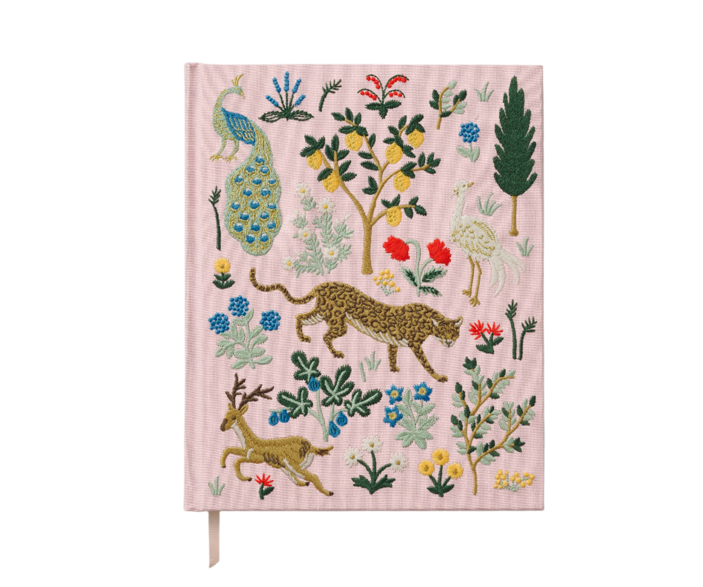 Menagerie Embroidered Sketchbook