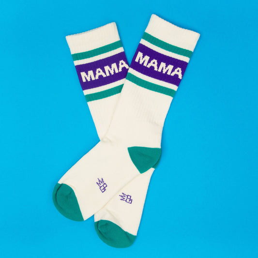 Gumball Poodle - Mama Gym Crew Socks - Jennie Dots