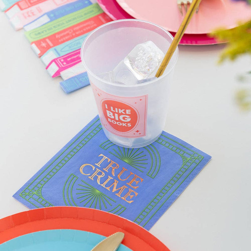 Jollity & Co. + Daydream Society - Book Club "Book Cover" Cocktail Napkins