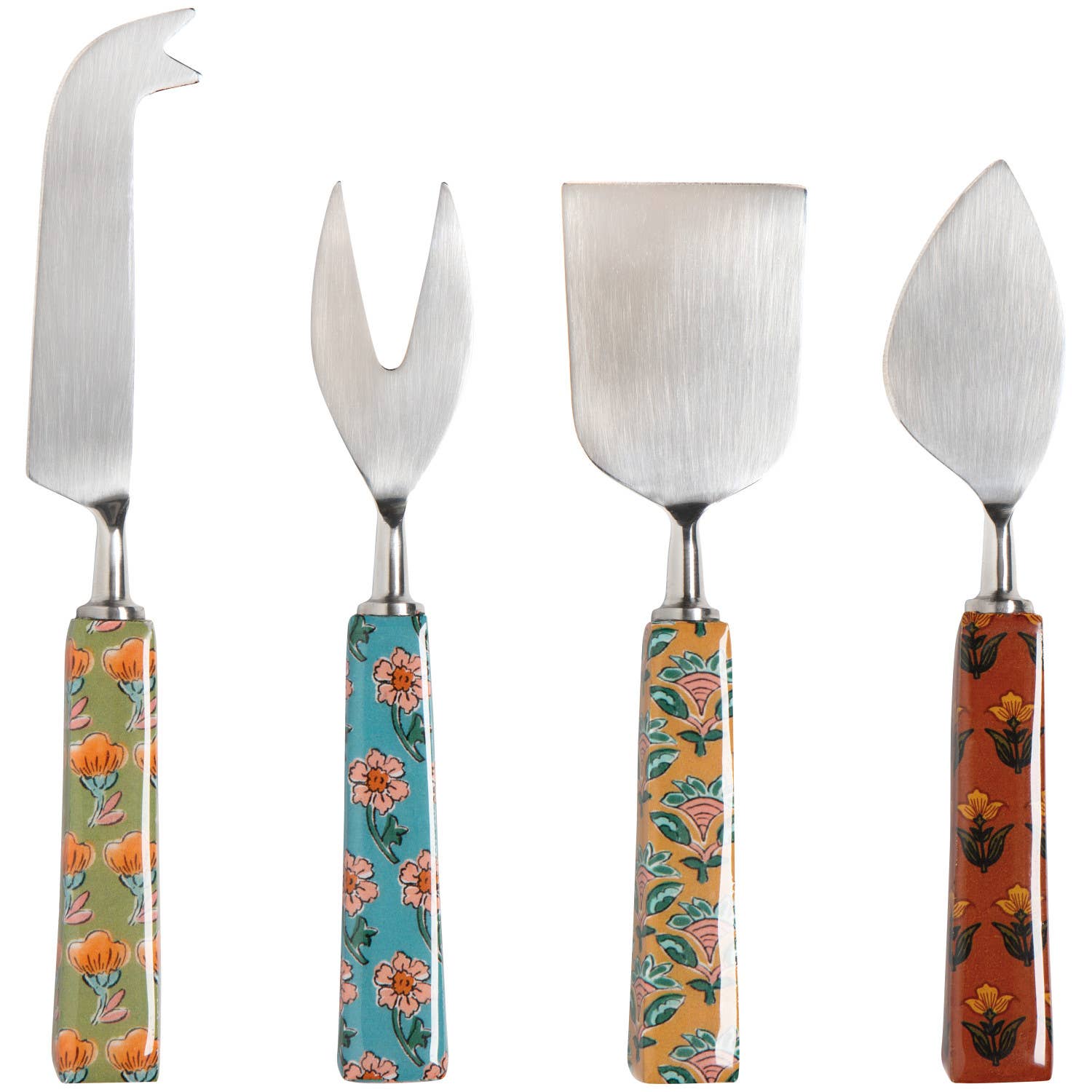 Danica Heirloom - Mosaic Cheese Knives Set of 4 - Jennie Dots