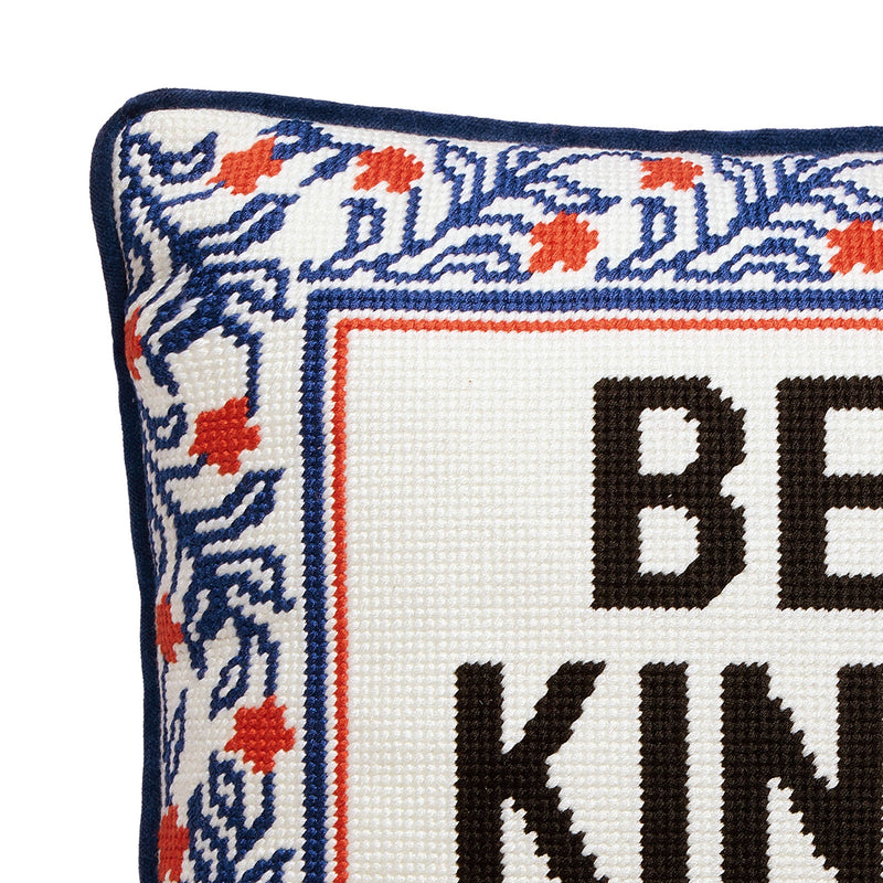 Peking Handicraft - Be Kind ( Of A Bitch) Embroidered Pillow