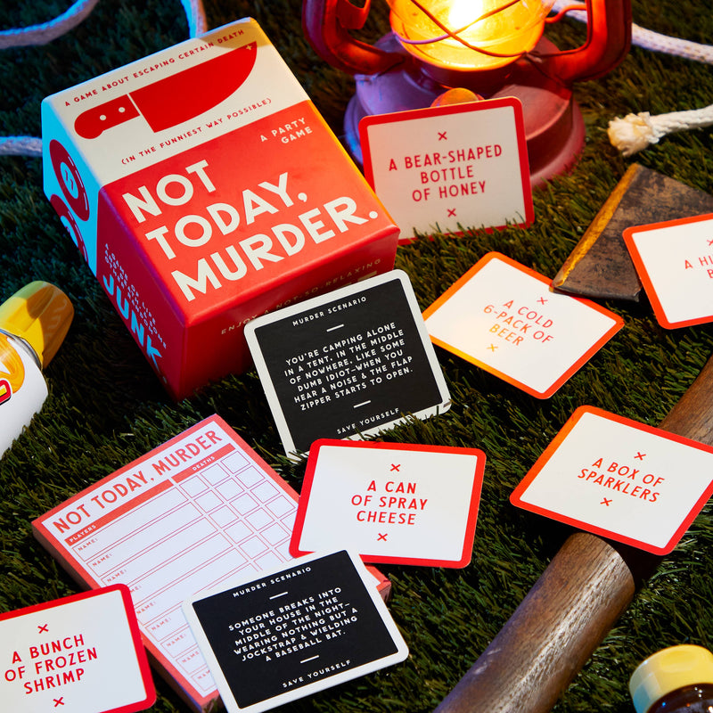 Chronicle Books - Brass Monkey Not Today, Murder Game
