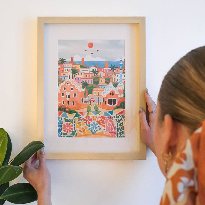 La Petite Épicerie - Paint by Numbers Kit - Barcelona by DazlStudio - Jennie Dots