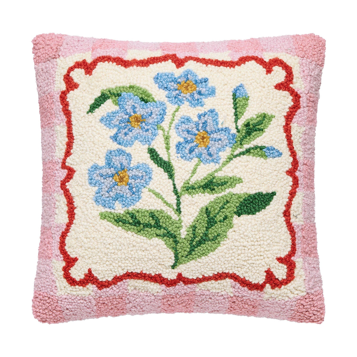 Touch-Me-Not Frame Hook Pillow - Jennie Dots