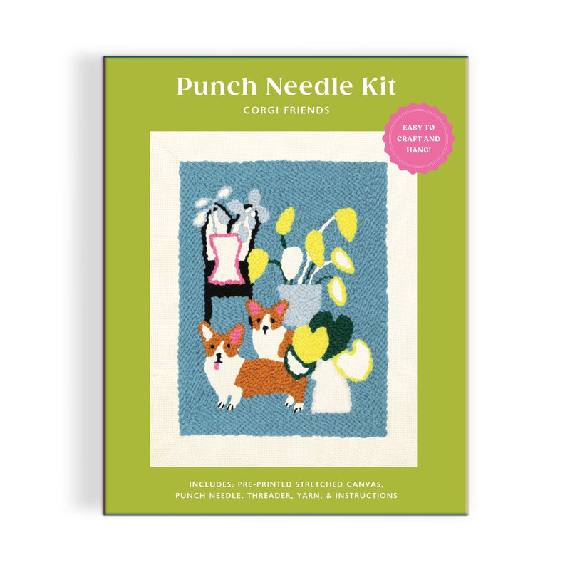 Chronicle Books - Corgi Friends Punch Needle Kit