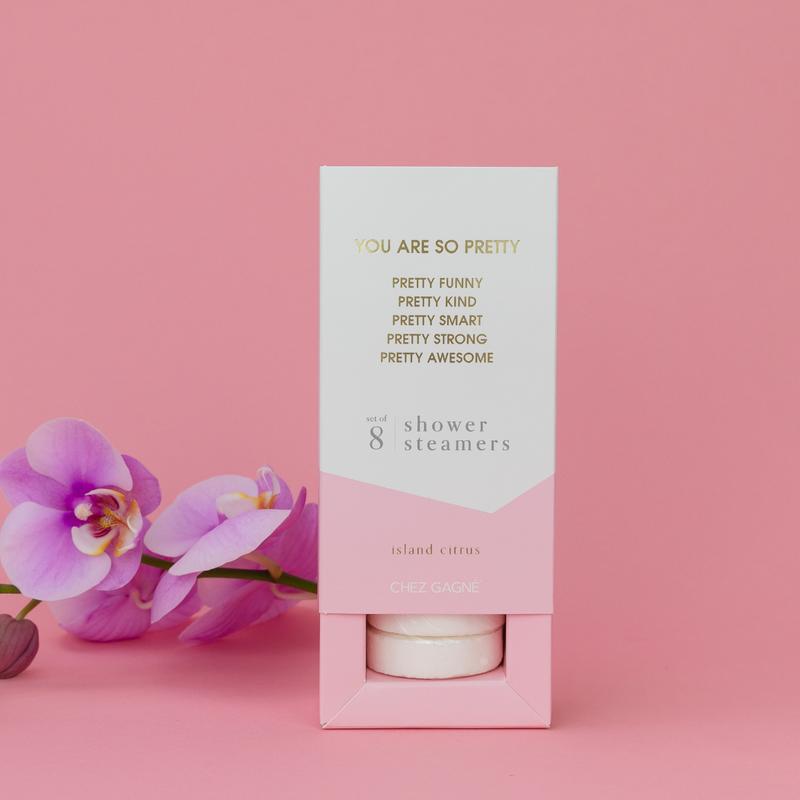 Chez Gagné - You Are So Pretty - Self-Care Shower Steamers, Island Citrus