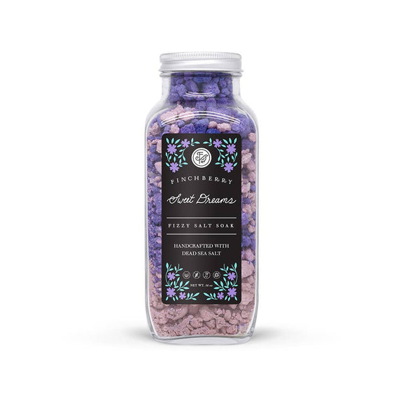 Sweet Dreams Gluten-Free Fizzy Salt  Bath Soak - Jennie Dots 