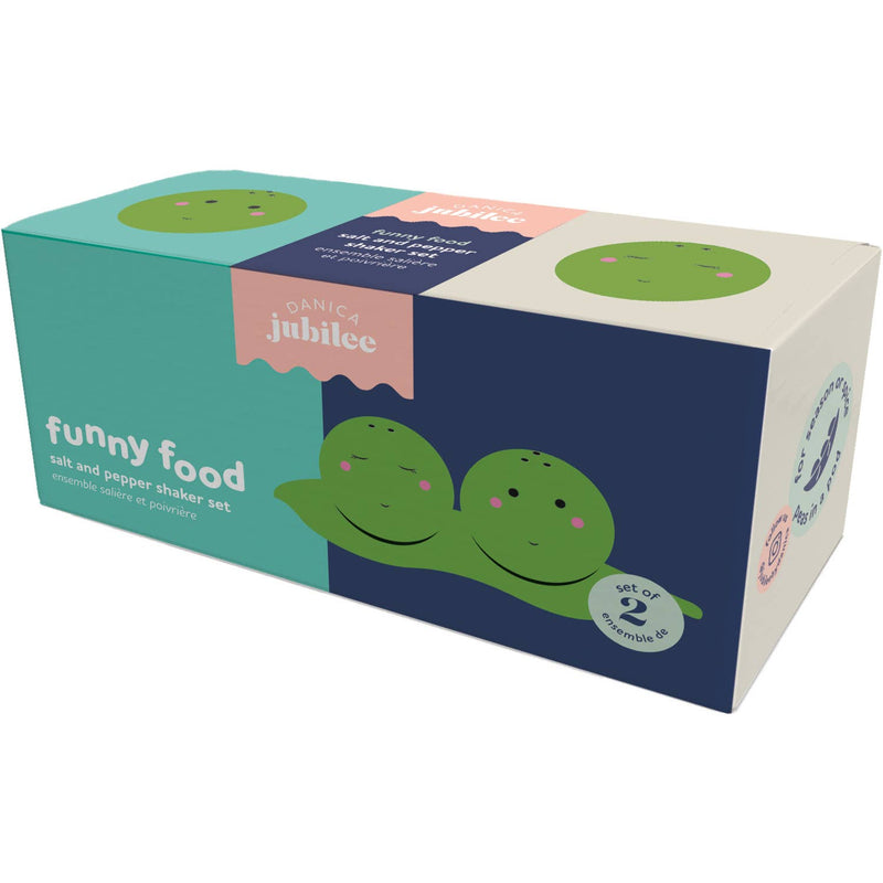 Danica Jubilee - Funny Food Salt and Pepper Shakers Set of 2