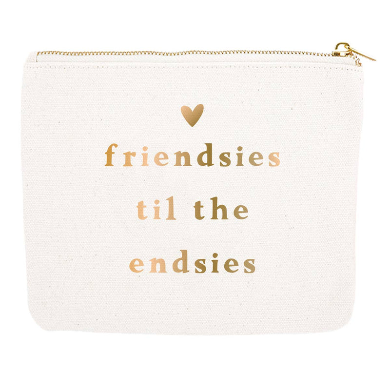 soiree-sisters - Zipper Canvas Pouch | Friendsies Til The Endsies